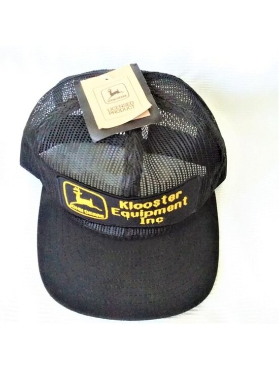 Louisville MFG John Deer Ball Cap Other - John Deere Ball Cap Klooster Louisville Snap Back Trucker Mesh Hat USA Tags VTG